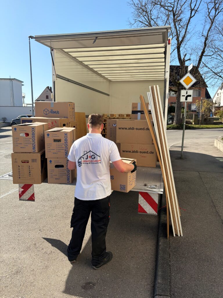 Umzug in Villingen-Schwenningen mit J+G Dienstleistungen